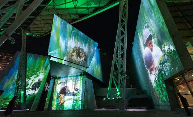 Outdoor Sound and Light Show Debuts at WWII Museum